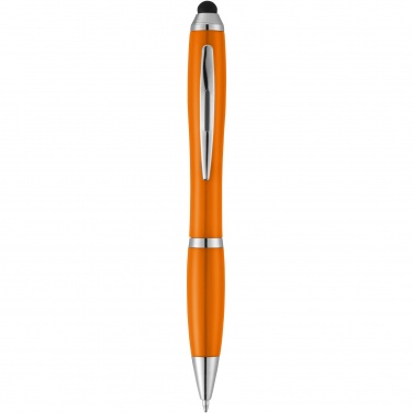 Logotrade Werbeartikel das Foto: Nash Stylus Kugelschreiber mit farbigem Griff und Schaft