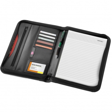 Logotrade werbemittel das Foto: Ebony A4 Reißverschlussmappe