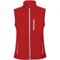 Nevada Softshellbodywarmer Unisex, Rot