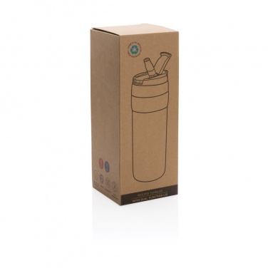 Logotrade Logogeschenke das Foto: RCS recyc. Stainless Steel Becher mit Hot & Cold Verschluss