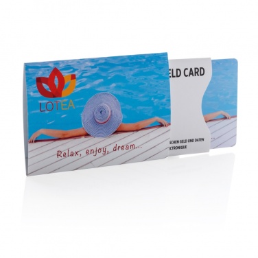 Logotrade Werbegeschenke das Foto: RFID Anti-Skimming-Karte mit aktivem Störchip