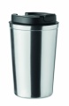 Doppelwandiger Becher 350 ml, Mattsilber