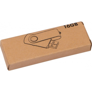 Logotrade Geschäftsgeschenke das Foto: USB-Stick 16GB TWISTER