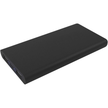 Logotrade Geschäftsgeschenke das Foto: SCX.design P40 10.000 mAh kabellose Powerbank mit Leuchtlogo