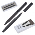 Elegantes MoLu Schreibset Santa Rosa, Schwarz