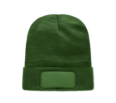 Logotrade Logogeschenke das Foto: Beanie RPET-Polyester