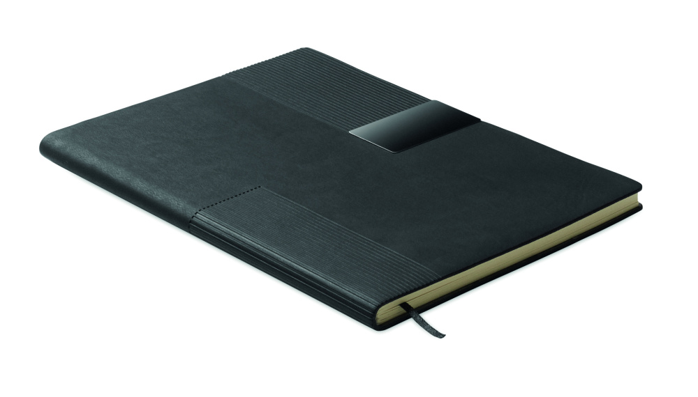 Logotrade Werbeartikel das Foto: DIN A5 Notizbuch PU