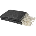 Dolly GRS-recycelte Decke, Tiefschwarz
