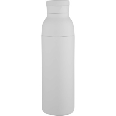 Logotrade Logogeschenke das Foto: Illuminate 650 ml RCS doppelwandige Isolierflasche aus recyceltem Edelstahl