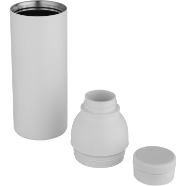 Logotrade Firmengeschenke das Foto: Illuminate 650 ml RCS doppelwandige Isolierflasche aus recyceltem Edelstahl
