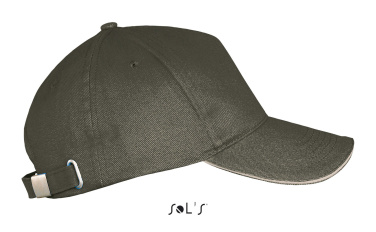 Logotrade Firmengeschenke das Foto: LONG BEACH FIVE PANEL CAP