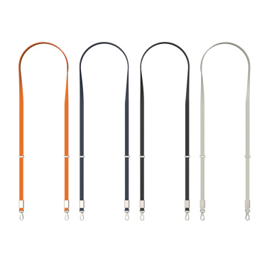 Logotrade werbemittel das Foto: Nivo Crossbody-Handyband aus RCS recyceltem PET