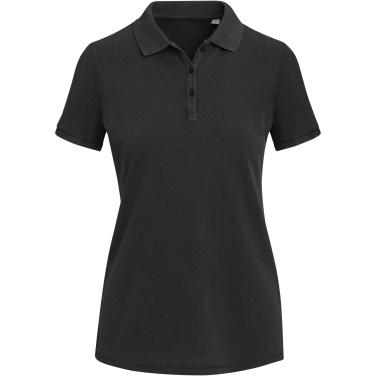 Logotrade Firmengeschenke das Foto: Calgary Poloshirt für Damen im Washed Look, 200 g/m2
