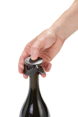 Logotrade Firmengeschenke das Foto: AdHoc Gusto Champagner-Verschluss