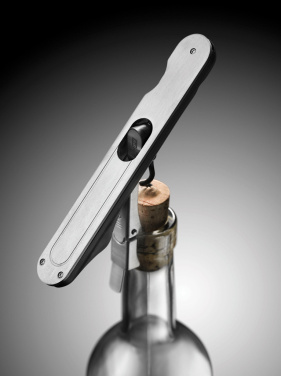 Logotrade Firmengeschenke das Foto: AdHoc PushPull Korkenzieher