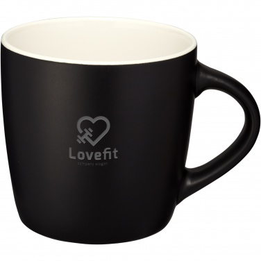Logo trade advertising product photo of: Riviera 340 ml ceramic mug