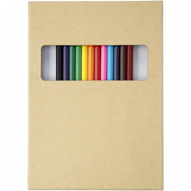 Logo trade promotional items picture of: Pablo colouring set with drawing paper
