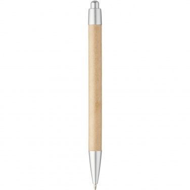 Logo trade promotional merchandise image of: Tiflet recycled paper ballpoint pen