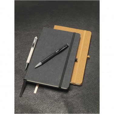 Logo trade advertising product photo of: Atlana leather pieces notebook