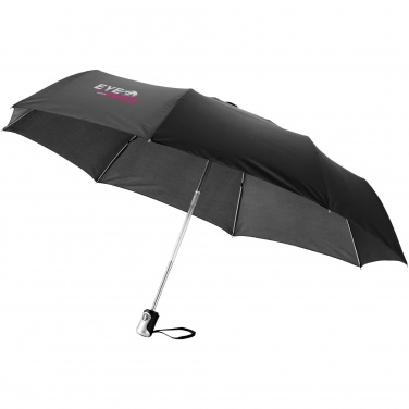 Logo trade business gift photo of: Alex 21.5" foldable auto open/close umbrella