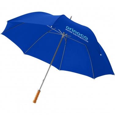 Logo trade promotional gifts picture of: Karl 30" golf umbrella with wooden handle