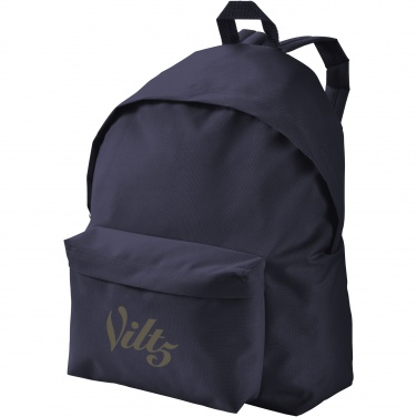 Logo trade promotional merchandise picture of: Urban covered zipper backpack 14L