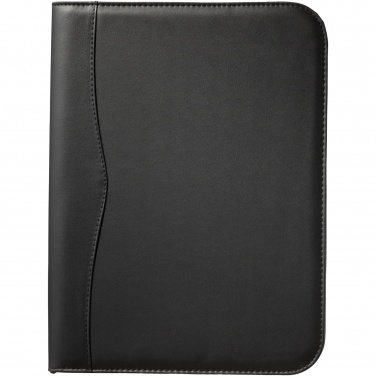 Logotrade promotional product picture of: Ebony A4 zippered portfolio