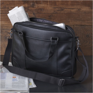 Logotrade promotional giveaway image of: Oxford 15.6" slim laptop briefcase 5L