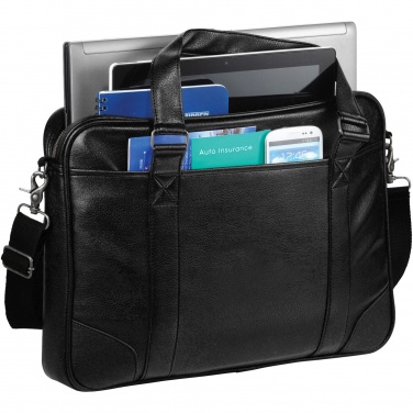 Logo trade corporate gift photo of: Oxford 15.6" slim laptop briefcase 5L