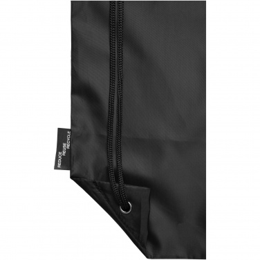 Logo trade promotional merchandise picture of: Oriole RPET drawstring bag 5L