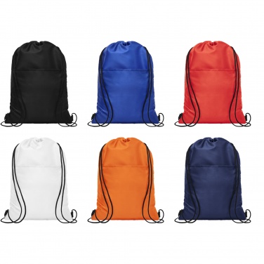 Logo trade corporate gift photo of: Oriole 12-can drawstring cooler bag 5L