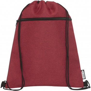 Logo trade corporate gifts picture of: Ross RPET drawstring bag 5L