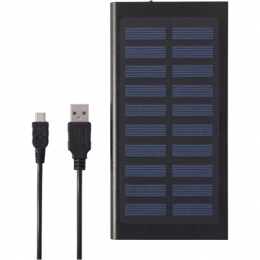 Logo trade advertising products image of: Stellar 8000 mAh solar power bank