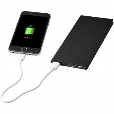 Logo trade promotional product photo of: Plate 8000 mAh aluminium power bank