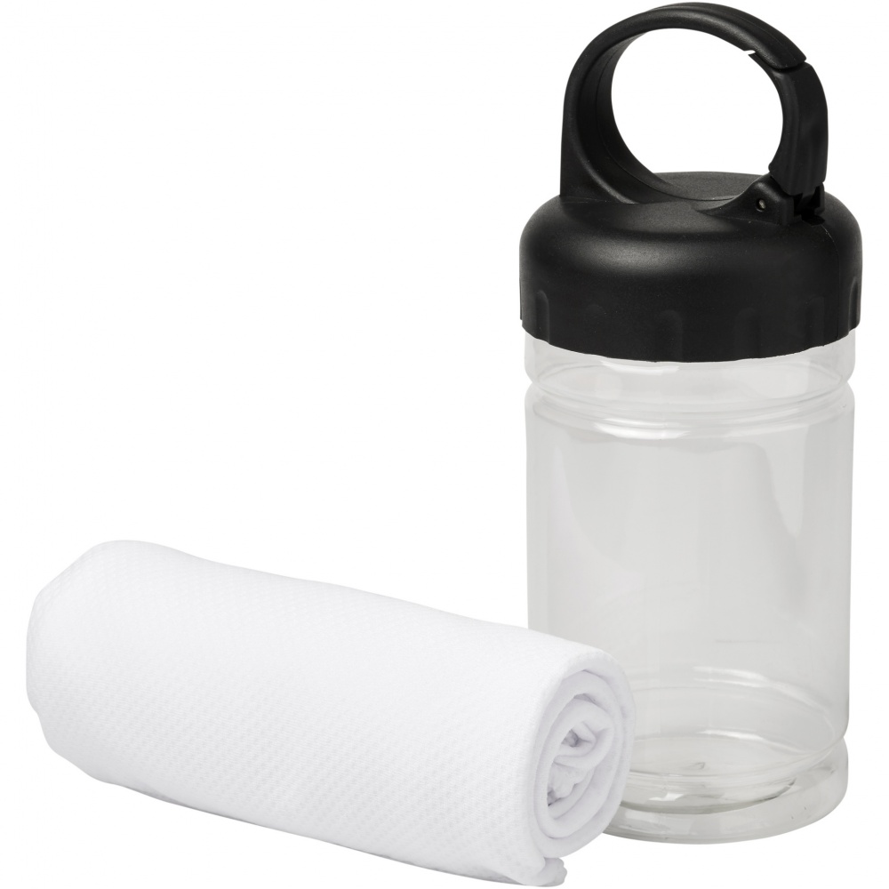 Logo trade promotional products picture of: Remy cooling towel in PET container
