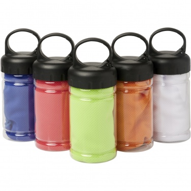Logo trade promotional items picture of: Remy cooling towel in PET container