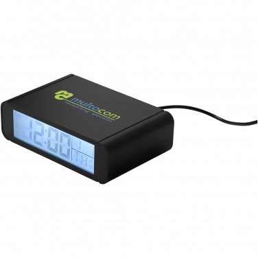 Logo trade corporate gifts picture of: Seconds 5W wireless charging clock