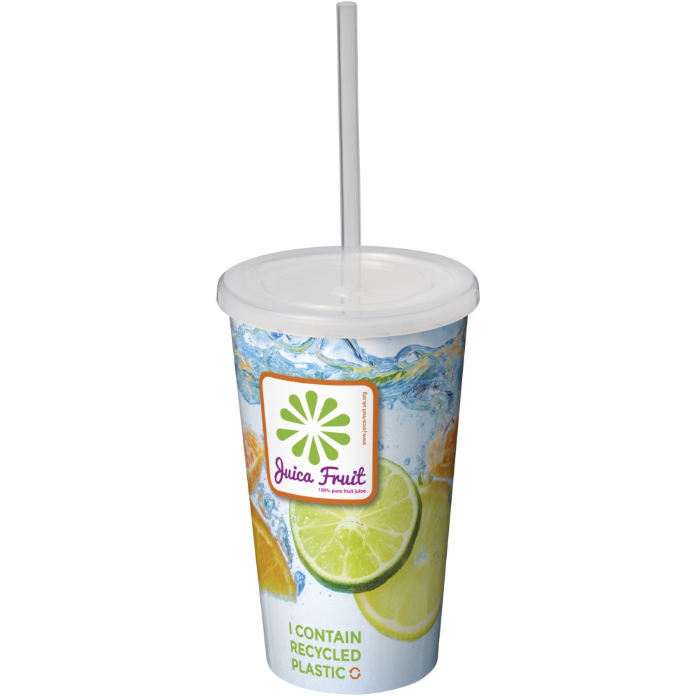 Logotrade promotional items photo of: Brite-Americano® 350 ml double-walled stadium cup
