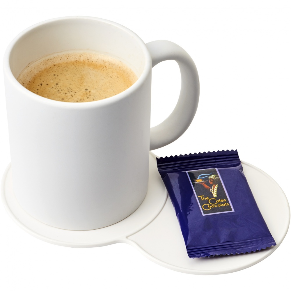Logotrade promotional gifts photo of: Sidekick plastic coaster