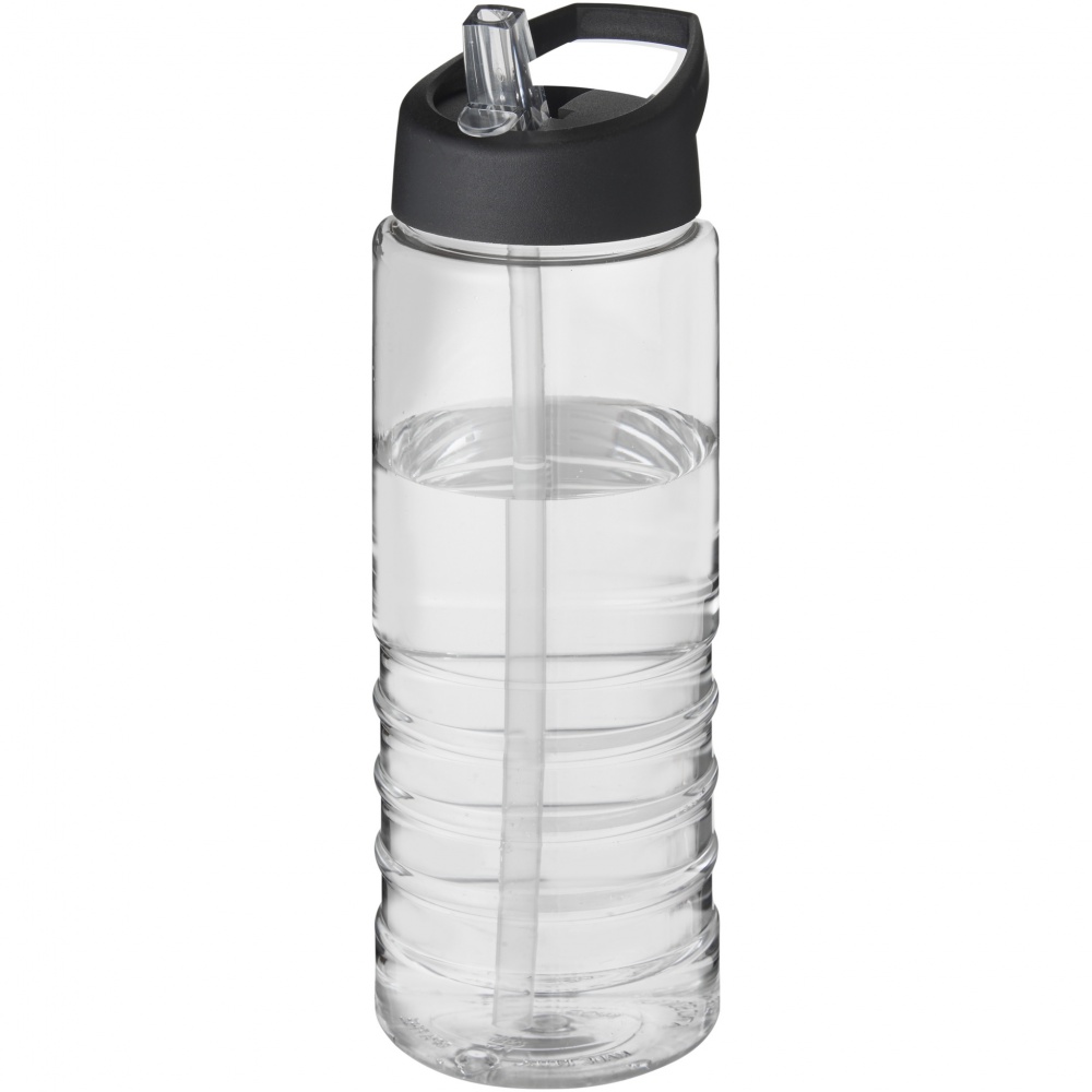 Logotrade advertising products photo of: H2O Active® Treble 750 ml spout lid sport bottle