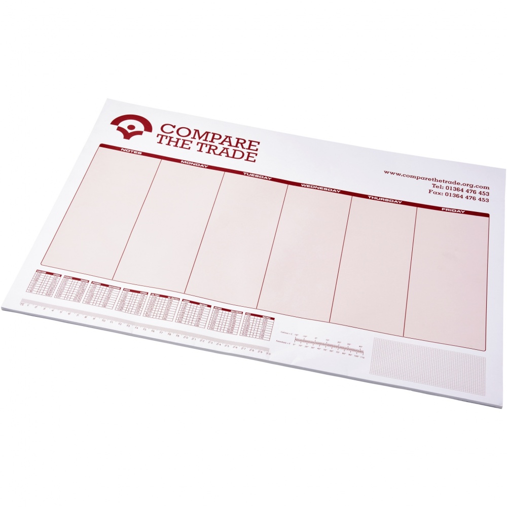 Logo trade promotional product photo of: Desk-Mate® A3 notepad