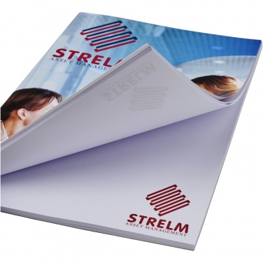 Logotrade promotional giveaway picture of: Desk-Mate® A5 notepad wrap over cover