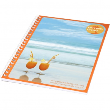 Logotrade promotional items photo of: Desk-Mate® A5 notebook synthetic cover