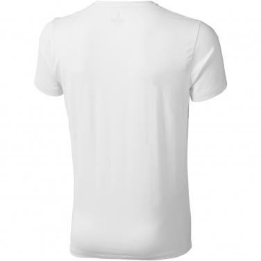 Logo trade corporate gifts picture of: Kawartha short sleeve men's organic V-neck t-shirt