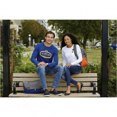 Logo trade promotional gifts image of: Ponoka long sleeve men's organic t-shirt