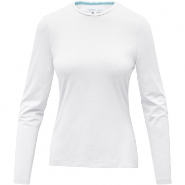 Logo trade advertising product photo of: Ponoka long sleeve women's organic t-shirt