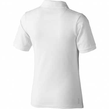 Logo trade promotional giveaways picture of: Calgary short sleeve women's polo