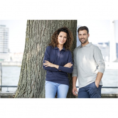 Logotrade promotional gift image of: Oakville long sleeve men's polo