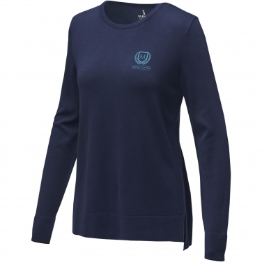 Logo trade promotional giveaways image of: Merrit women's crewneck pullover