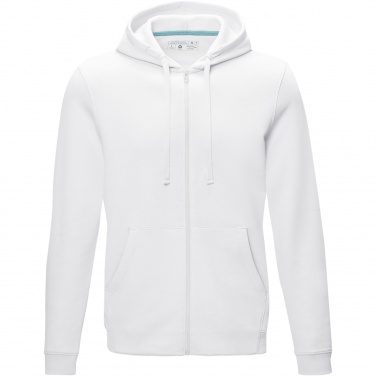 Logo trade promotional products image of: Ruby men’s organic recycled full zip hoodie